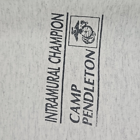 SR Heavyweights Men's Intramural Champion Camp Pendleton Short Sleeve Tee XL - Picture 6 of 11